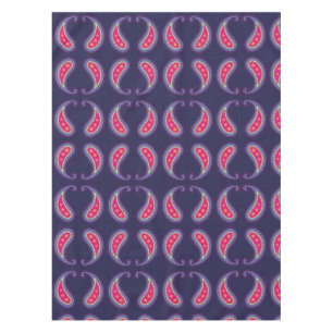 Paars en Roze Paisley Tafelkleed