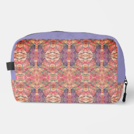 Paars en roze patroon toilettasje