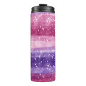 Paars en roze thermosbeker (Voorkant)