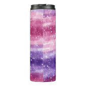 Paars en roze thermosbeker (Achterkant)