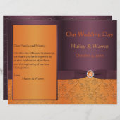 Paars- en Tangerinevloeistofprogramma (Voorkant / Achterkant)