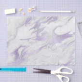 Paars en wit gemarmerd weefselpapier tissuepapier (Craft)