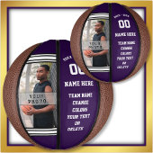 Paars en wit gepersonaliseerd Mini Basketball Basketbal
