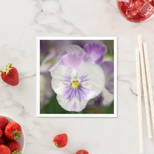 Paars en wit geweld door Shirley Taylor Servetten