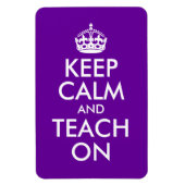 Paars en wit kalm houden en aantrekken magneet (Verticaal)