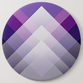 Paars en wit ronde button 6,0 cm (Voorkant)