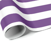 Paars en wit stroperpapier cadeaupapier (Rol Hoek)