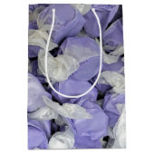 Paars en wit zout water medium cadeauzakje (Voorkant)