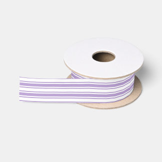 Paars en witte strepen van lavender lint