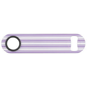 Paars en witte strepen van lavender speed flessenopener
