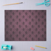 Paars en zwart Unicorn-papier Tissuepapier (Craft)