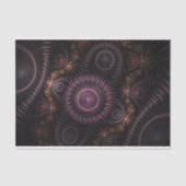 paars fractaal tissuepapier (Voorkant)