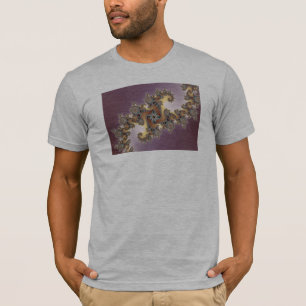 Paars - Fractal T-shirt