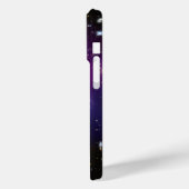 Paars Galaxy Cluster Space Afbeelding Case-Mate iPhone Case (Achterkant / Links)