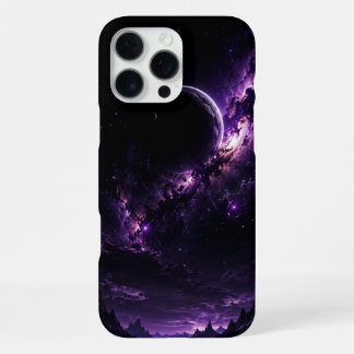 Paars Galaxy Hoesje iPhone 16 Pro Max Hoesje