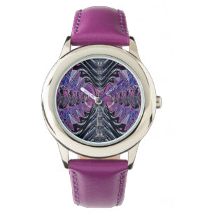 Paars Galaxy Horloge