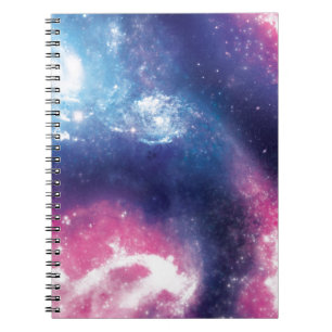 Paars Galaxy Notitieboek