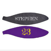 Paars Geel Goud Persoonlijk Aantal Eetsen Basketbal (Panelen)