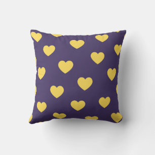 Paars Geel Schattig Knus Modern Romantisch Chic Ha Kussen