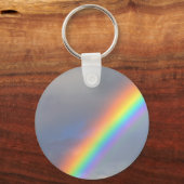 paars gele rode regenboog sleutelhanger (Voorkant)