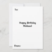 Paars Gemini Kittens Kaart (Achterkant)