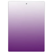 Paars gepersonaliseerd klembord (Achterkant)