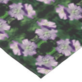 Paars Geraniumventilator Abstract Tafelkleed (Gekanteld)