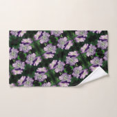 Paars-geraniumventilator Bad Handdoek (Handdoek)