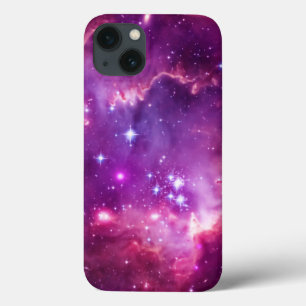 Paars getinte Kleine Magelhaense Wolk iPhone 13 Hoesje