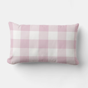 Paars Gingham Patroon Geruit Buitenkussen