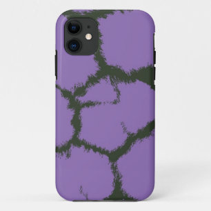 Paars Giraffe Vacht Patroon iPhone 11 Hoesje