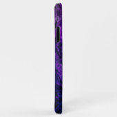 Paars Glamour Abstract Patroon Case-Mate iPhone Case (Achterkant/rechts)