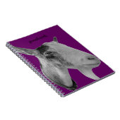 Paars Goatbook Notitieboek (Rechterzijde)