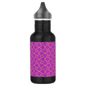 Paars Gold-effect Islamic Pattern Water Bottle Waterfles (Links)