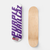 PAARS GORILLAZ-skateboard Skateboard (Voorkant)