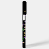 PAARS GREEN GOLD MARDI GRAS CUPCAKE Case-Mate iPhone CASE (Achterkant / Rechts)