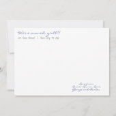 Paars & grijs startpunt, Sweet New Home - Texas Aankondiging (Achterkant)