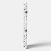 Paars groen gekleurd ventilatorpatroon Hoesje-Mate Case-Mate iPhone Case (Achterkant / Rechts)