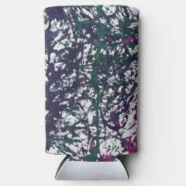 Paars, Groen, Roze, Marmer Kunstwerk