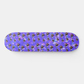 Paars Guinee Pig Sparkle, raad voor Schaats Skateboard (Horizontaal)