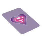 Paars Heart S-Shield Magneet (Rechterzijde)