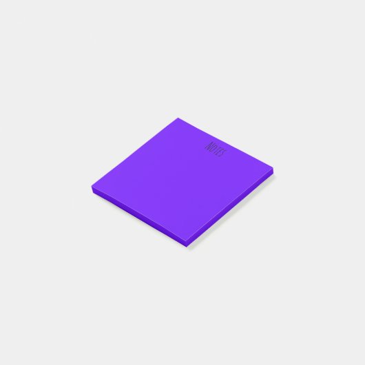 Paars/Indigoo Post-it® Notes (Schuin)