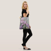 Paars Iris Waterverf Tas (Op model)