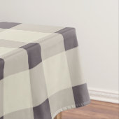 Paars Ivory Gingham Pattern Tafelkleed (Voorbeeld)