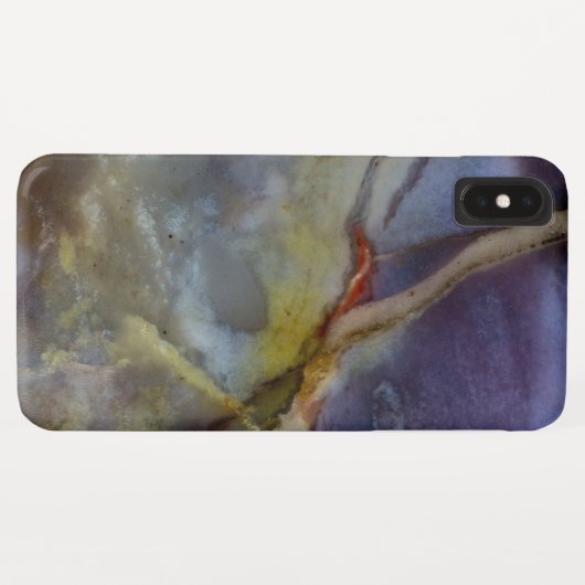 Paars Jasper Case-Mate iPhone Case (Achterkant (horizontaal))