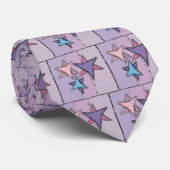 Paars joods stropdas (Opgerold)