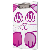 Paars Kat Klembord (Links)