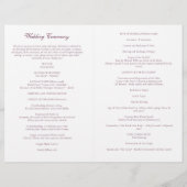 Paars-katholieke weddenschappen (Achterkant)