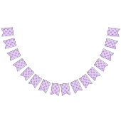 Paars kleurrijk flessenpatroon vlaggetjes (Alle)