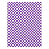 paars, koel controlepatroon tafelkleed (Voorkant)